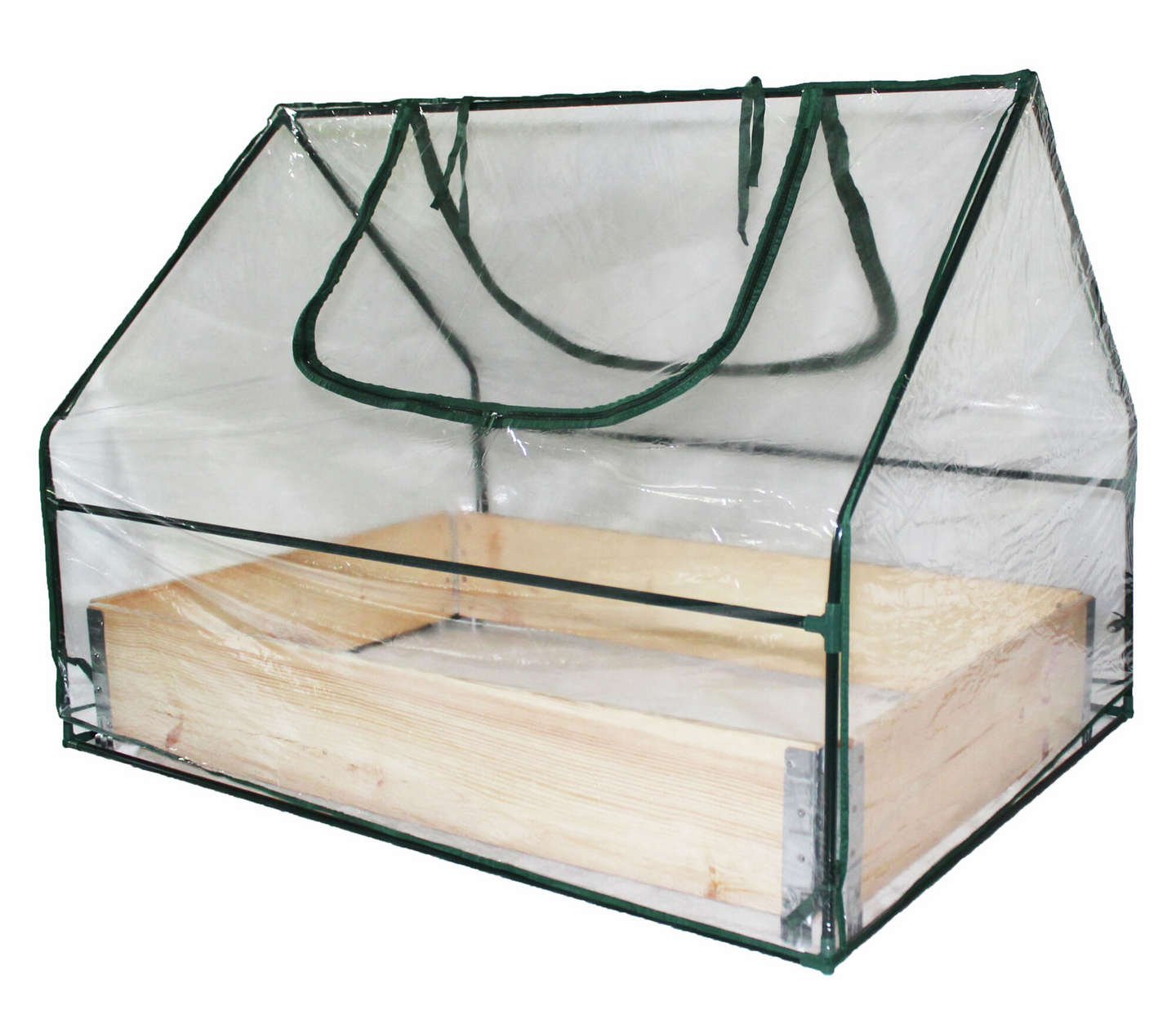 Minikasvihuone lavakaulukselle Tarha