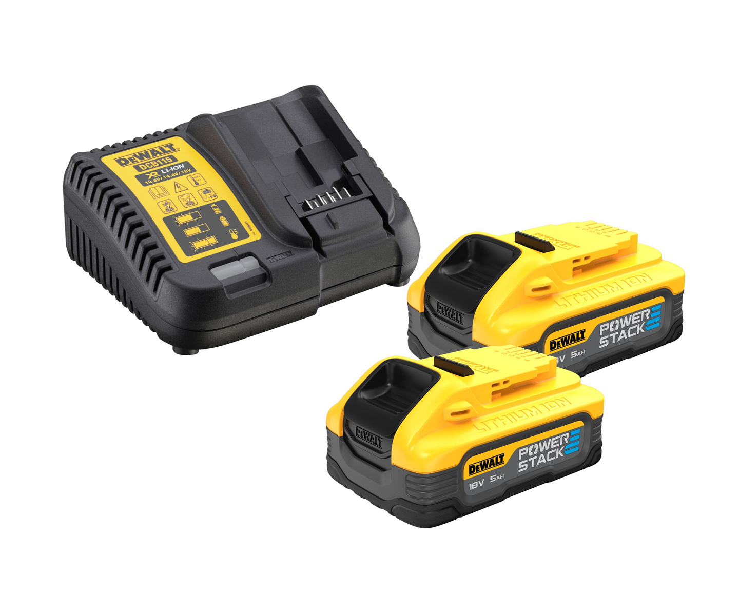 Akkuiskuporakone DeWalt DCD805H2T 18V Powerstack 2x5,0Ah TSTAK