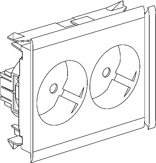 Kanavapistorasia Schneider Pika-CYB-PS 2-osainen