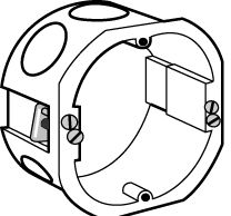 Kojerasia SchneiderElectric RKE 06 etukiinnitys