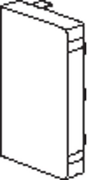 Päätykappale Schneider Electric Thorsman kanavaan TIR+ ES8040