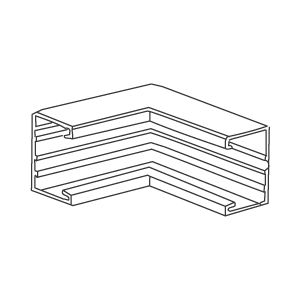 Sisäkulma Schneider TEK IH 100 pv muovi valkoinen