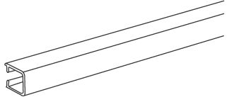 Peitelevy Schneider TML-TT 20V 20x16x2550 muovi valkoinen