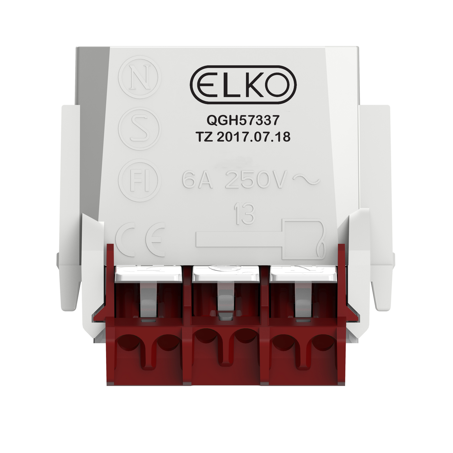 Valaisinpistotulppa RS16 DCL-pistorasiapesä valkoinen