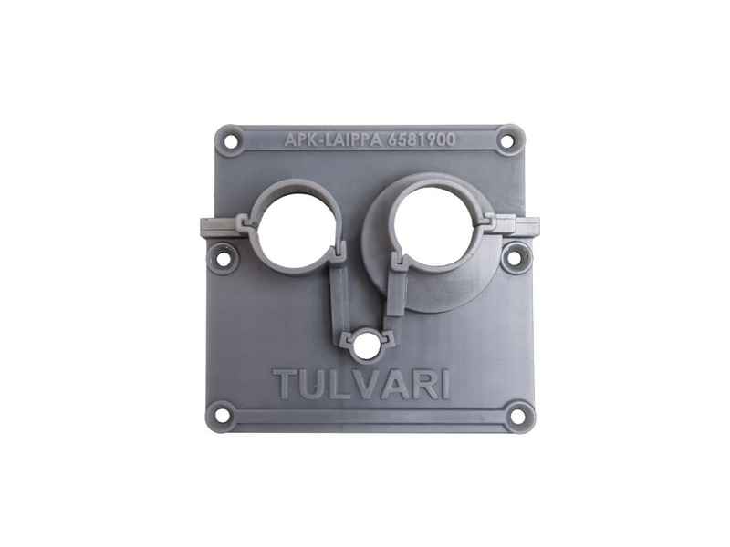 Pesukonelaippa Tulvari läpivienti liitäntäletkuille