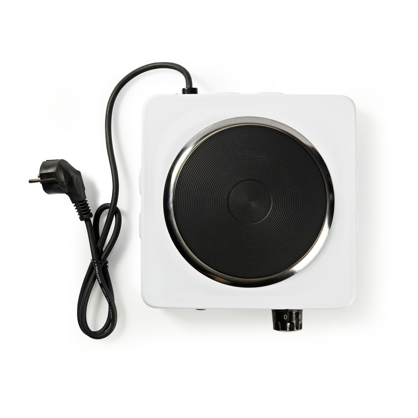 Keittolevy Nedis 1500W 1 keittoalue ylikuumenemissuojalla valkoinen