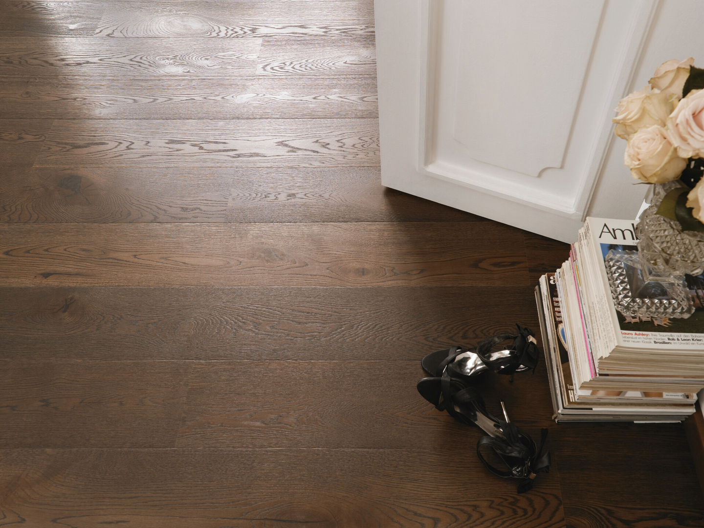 Parketti Tarkett Heritage tammi Old Brown 1-sauvainen harjattu