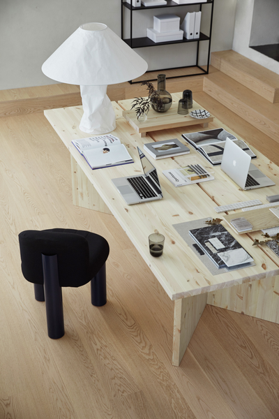 Parketti Tarkett Shade tammi Cream White 1-s harjattu