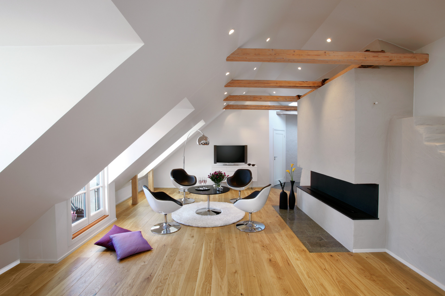 Parketti Tarkett Pure tammi Rustic Plank 1-s harjattu