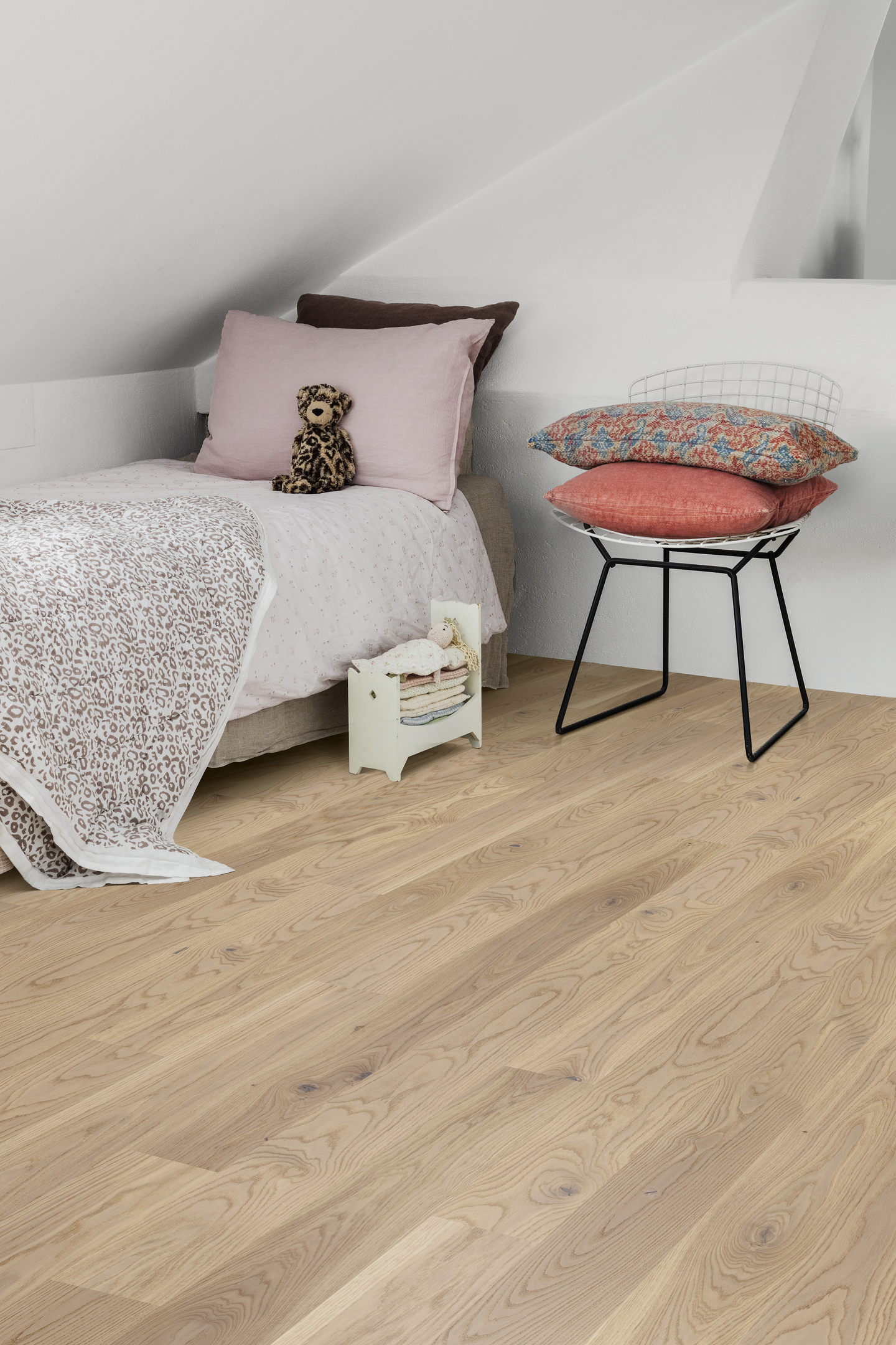 Parketti Tarkett Shade tammi Cream White Midiplank 1-s harjattu