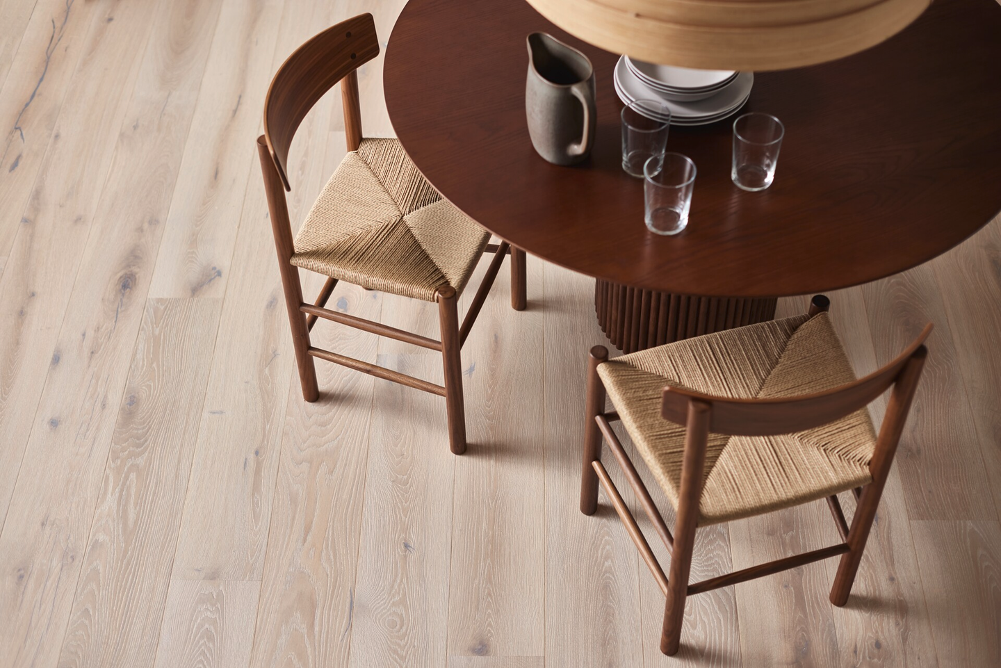 Parketti Tarkett Heritage tammi Limestone 1-s harjattu