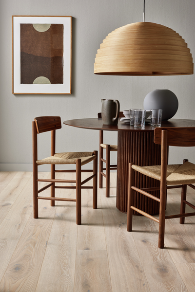 Parketti Tarkett Heritage tammi Limestone 1-s harjattu