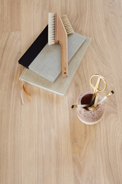 Parketti Tarkett Prestige tammi Satin White 1-sauvainen