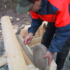 Pellavaeristenauha Isolina 15x100mm 15m