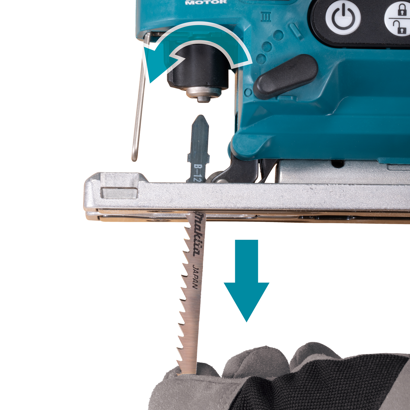 Akkupistosaha Makita DJV185Z 18V LXT runko