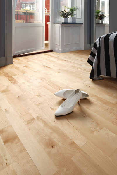 Parketti Tarkett Pure koivu Tres 3-sauvainen