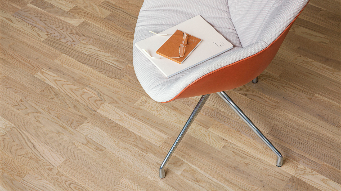 Parketti Tarkett Shade tammi Cream White Tres 3-s