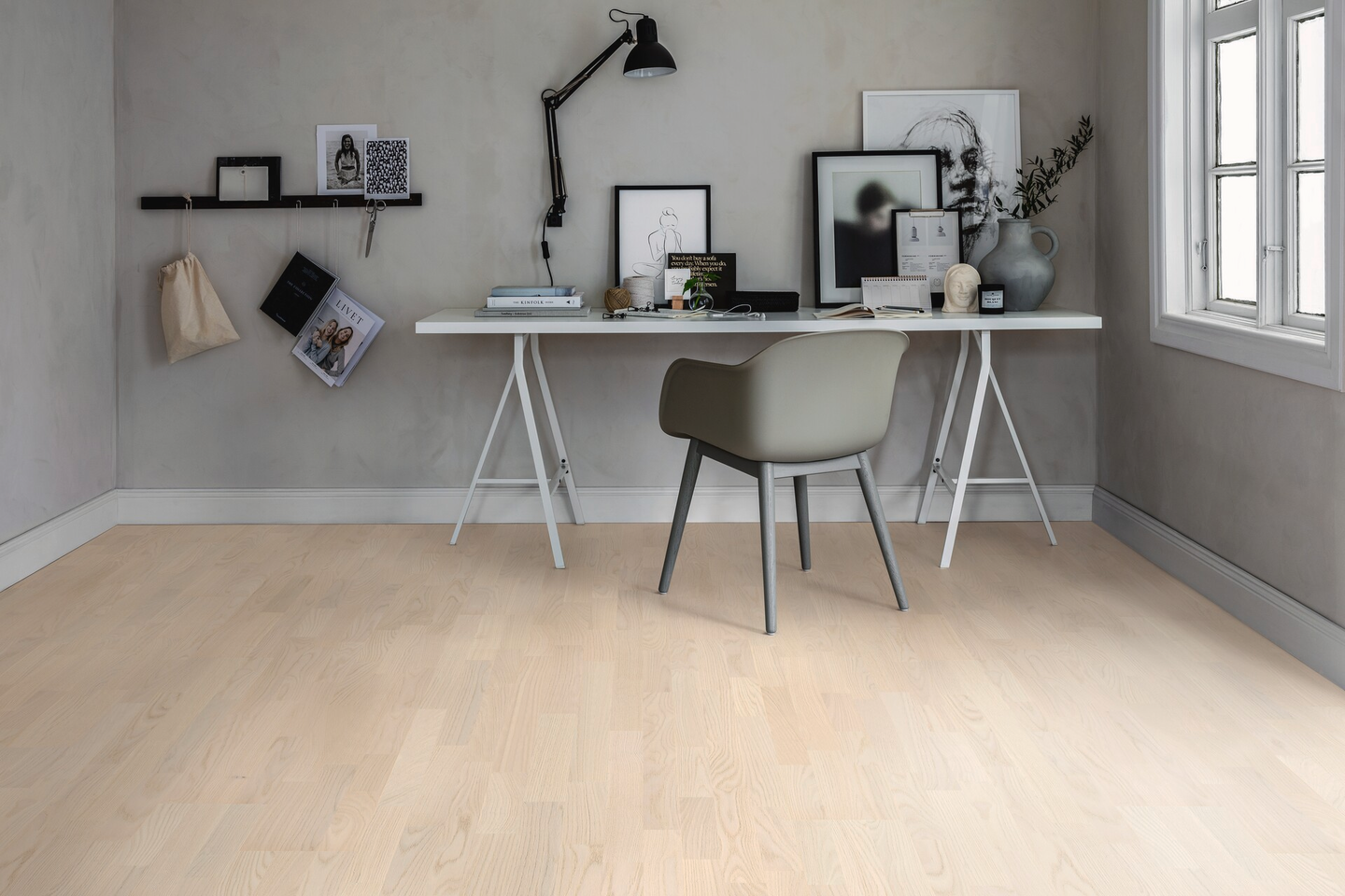 Parketti Tarkett Shade tammi Northern White Tres 3-s