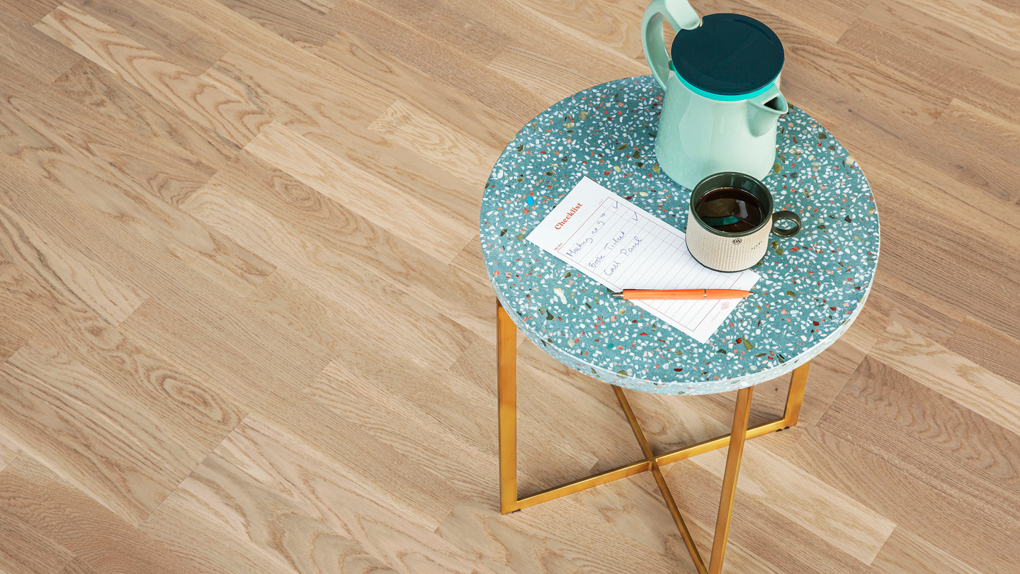 Parketti Tarkett Shade tammi Cream White Tres 3-s