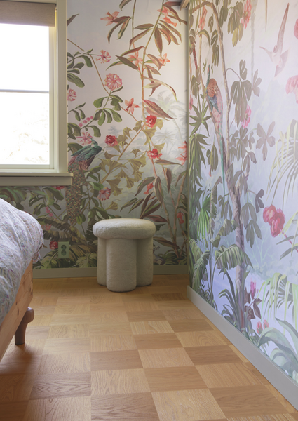 Parketti Tarkett Noble tammi Soho suuret ruudut harjattu