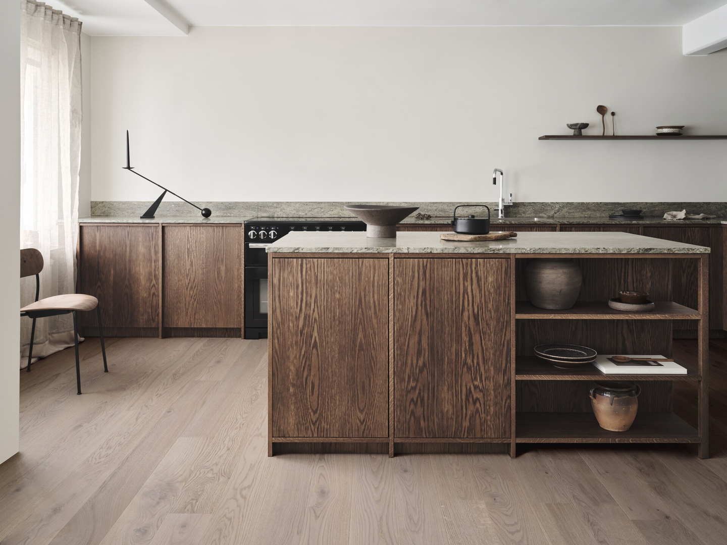 Parketti Tarkett Grace tammi Grey Chiffon Plank 1-s harjattu