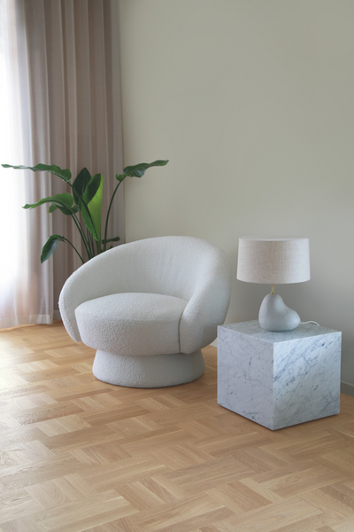 Parketti Tarkett Noble tammi Art Deco ruutulauta harjattu