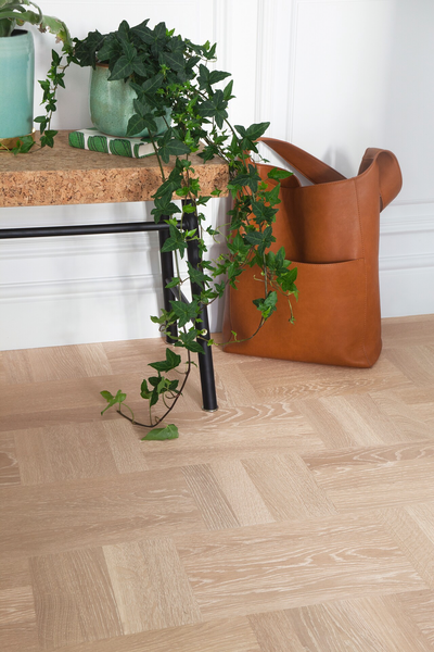 Parketti Tarkett Noble tammi Scandinavia ruutulauta harjattu