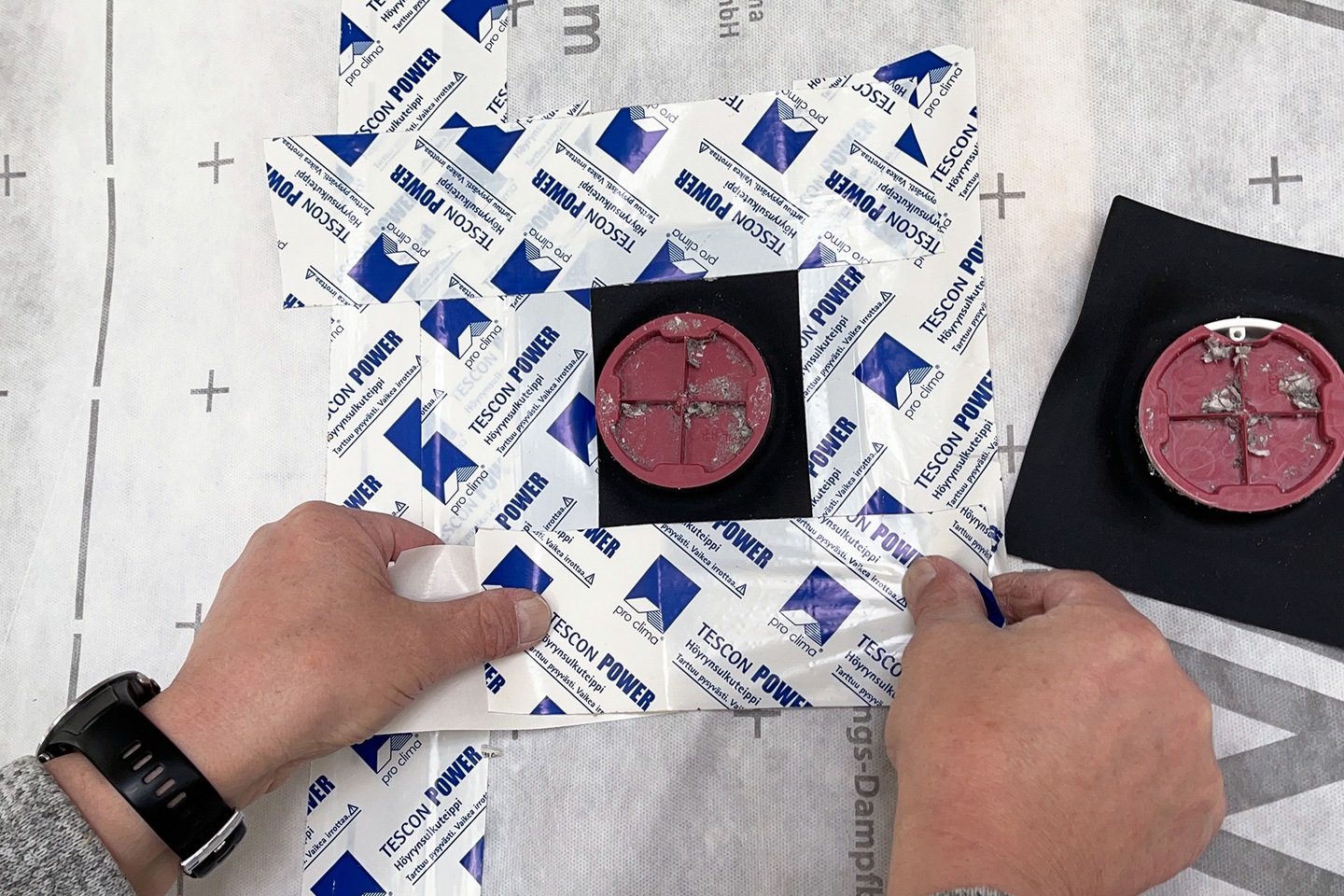 Höyrynsulkuteippi Tiivistalo Tescon Power 50mm x 25m