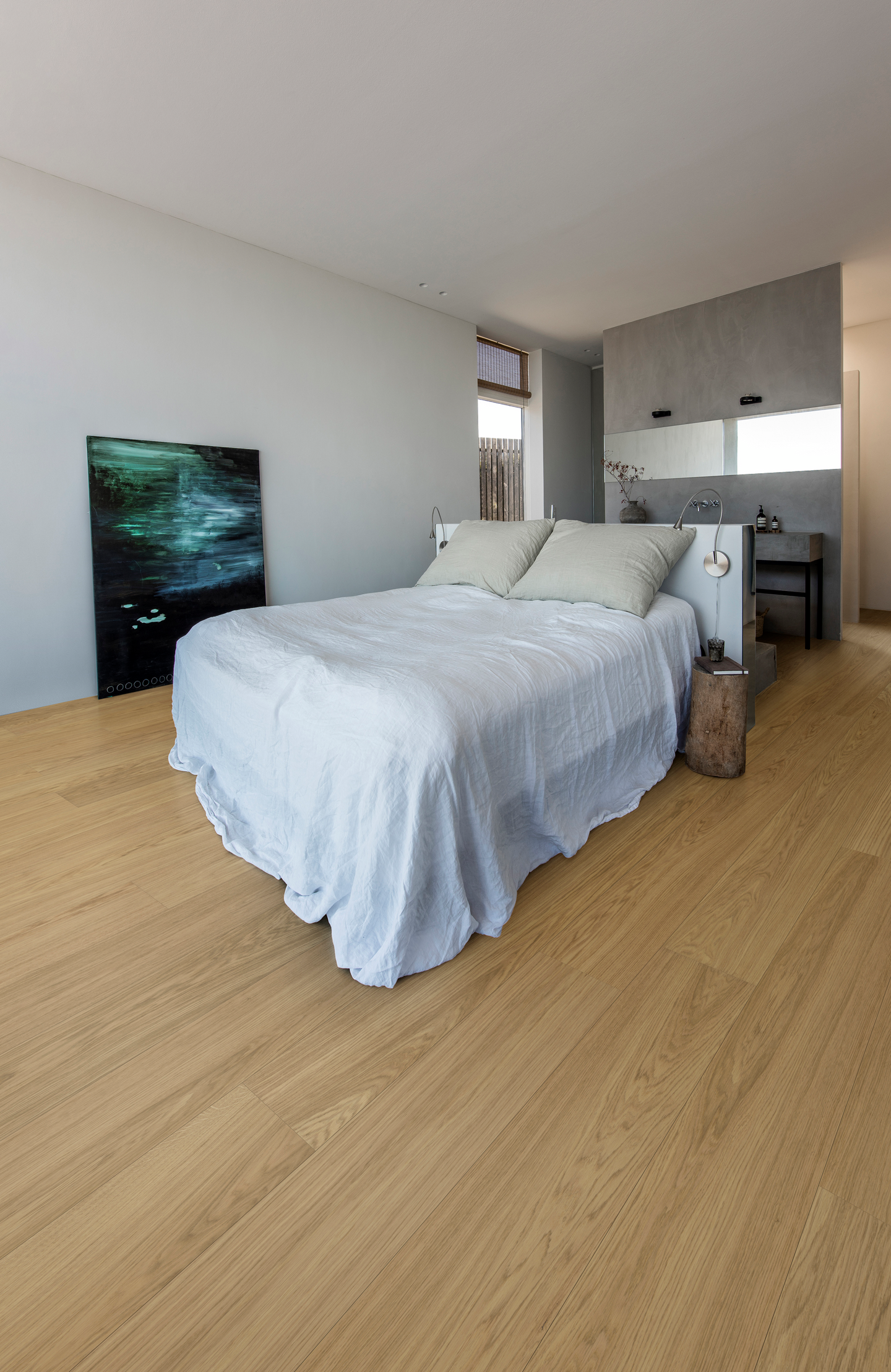 Kovetettu puulattia tammi Norrlia 3.0 XXL Natural mattalakka KL33