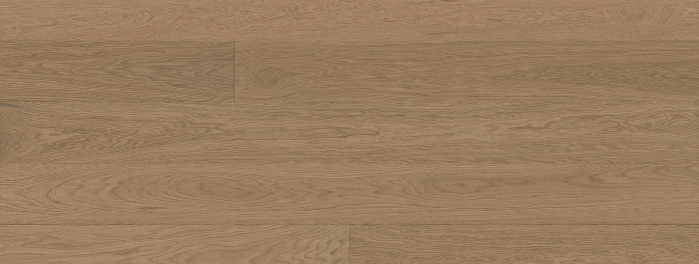 Kovetettu puulattia tammi Loshult 3.0 XL Misty White mattalakka KL33