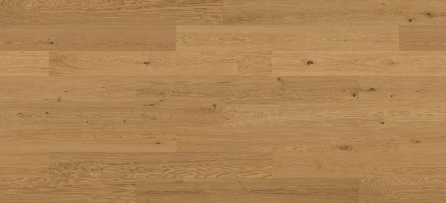Kovetettu puulattia tammi Eket 3.0 XXL Natural harjattu mattalakka