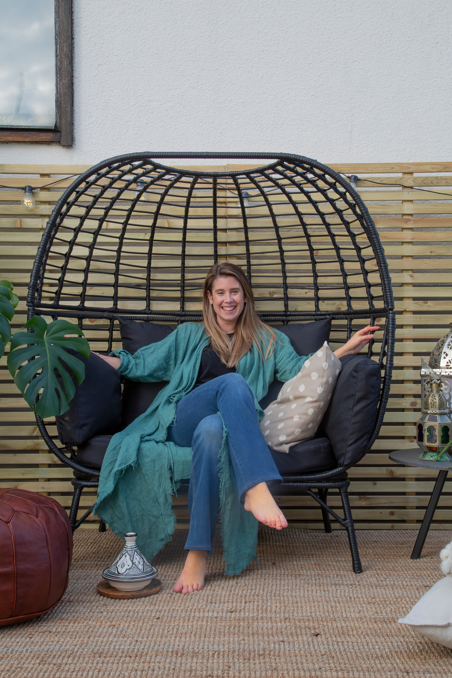 Lepotuoli Cello Basket 2-istuttava