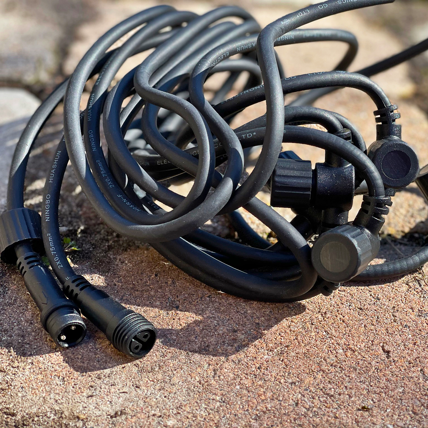 FÖRGRENINGSKABEL LIGHTSON 5M 5-UTTAG