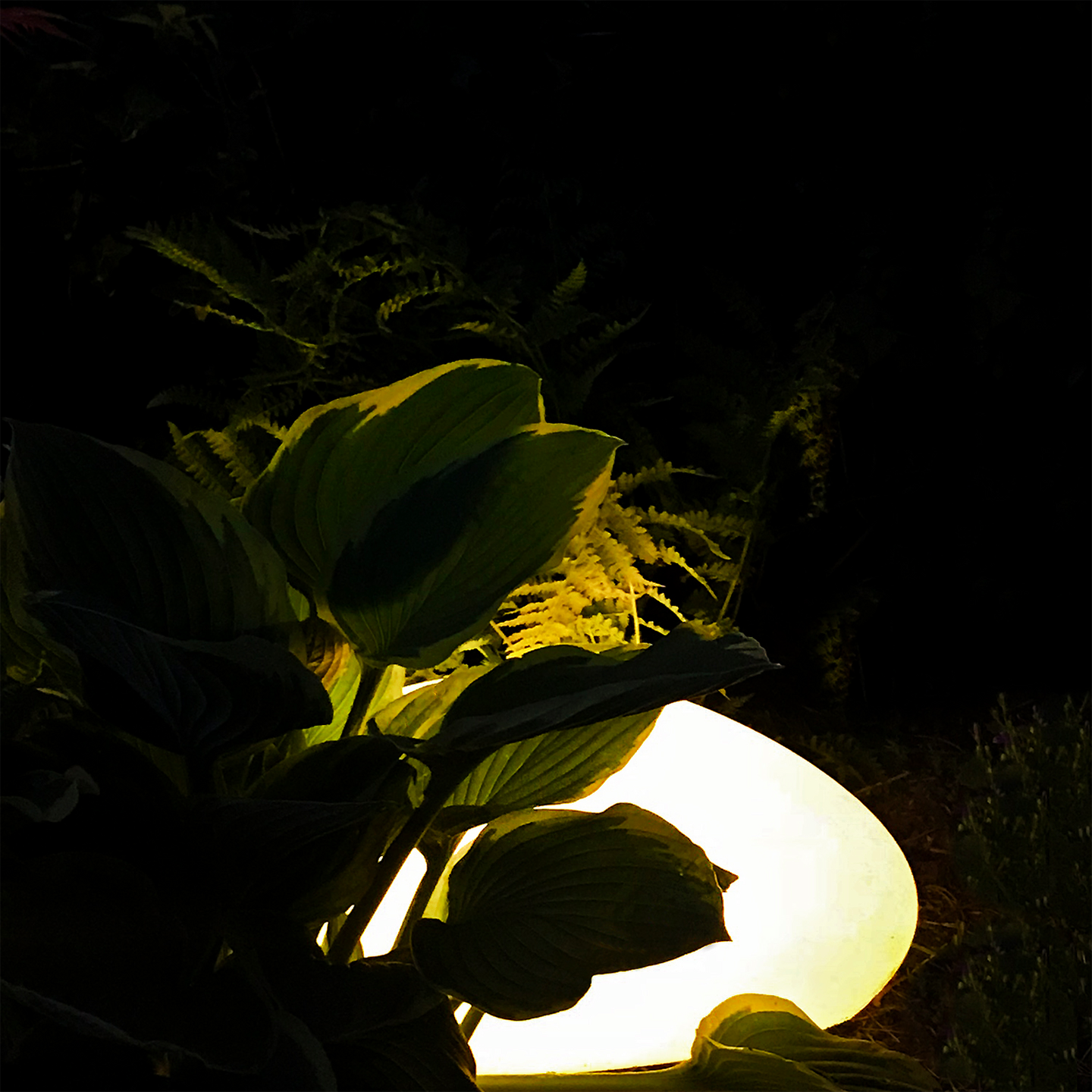 TRÄDG.BELYSN. STONE XL 2W 40CM