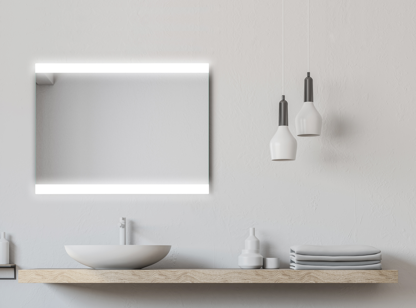 BADRUMSSPEGEL CELLO LINE 79X60 LED IP44