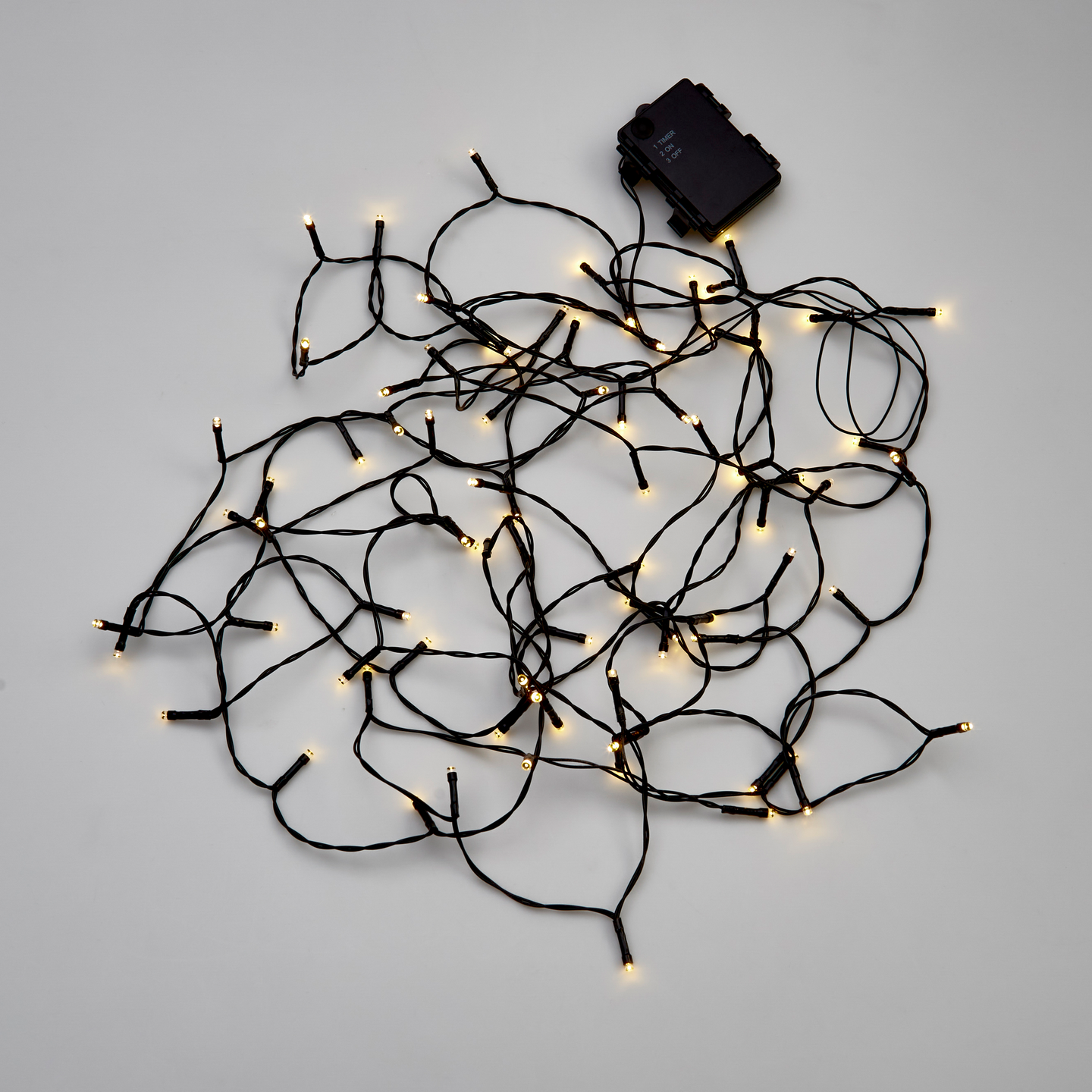 Valosarja CELLO Black 80led IP44