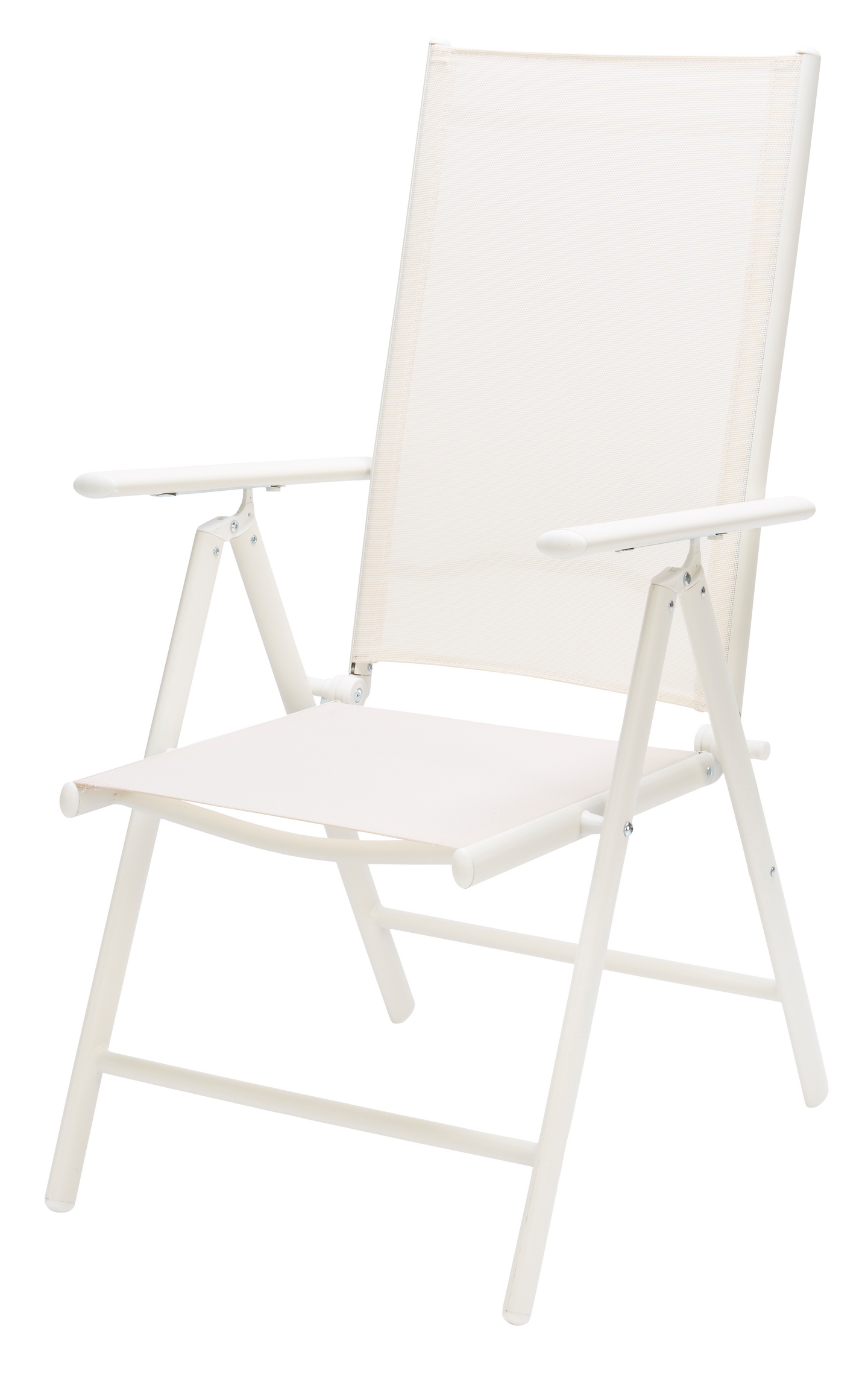 TRÄDGÅRDSSTOL CELLO NAXOS VIT 7-POSITION