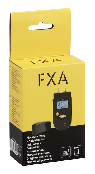 Kosteusmittari FXA DT-120 8 mm elektrodeilla