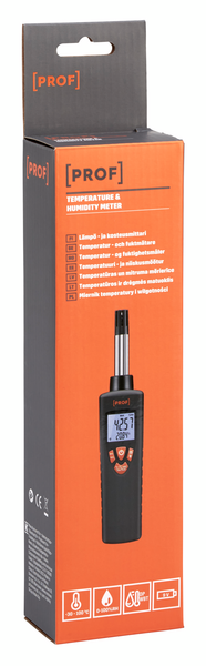 Lämpö- ja kosteusmittari PROF olosuhteet DT-321S