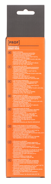 Lämpö- ja kosteusmittari PROF olosuhteet DT-321S