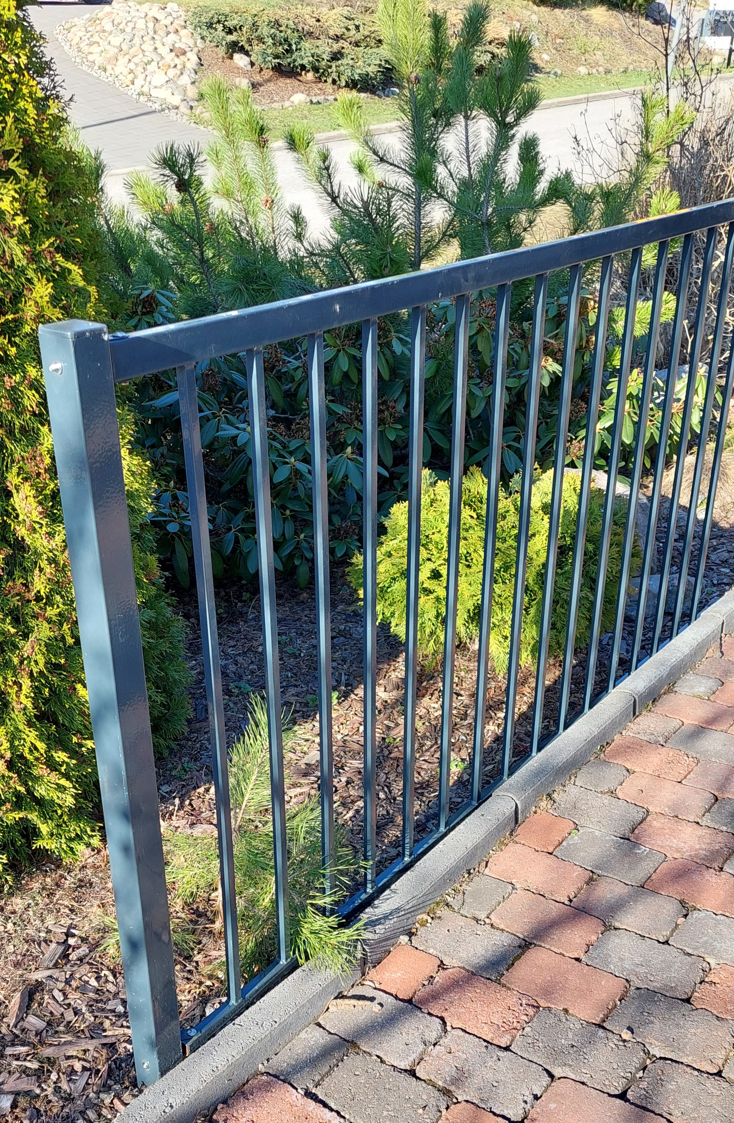 Aitaelementti Cello 100x200cm metallinen harmaa