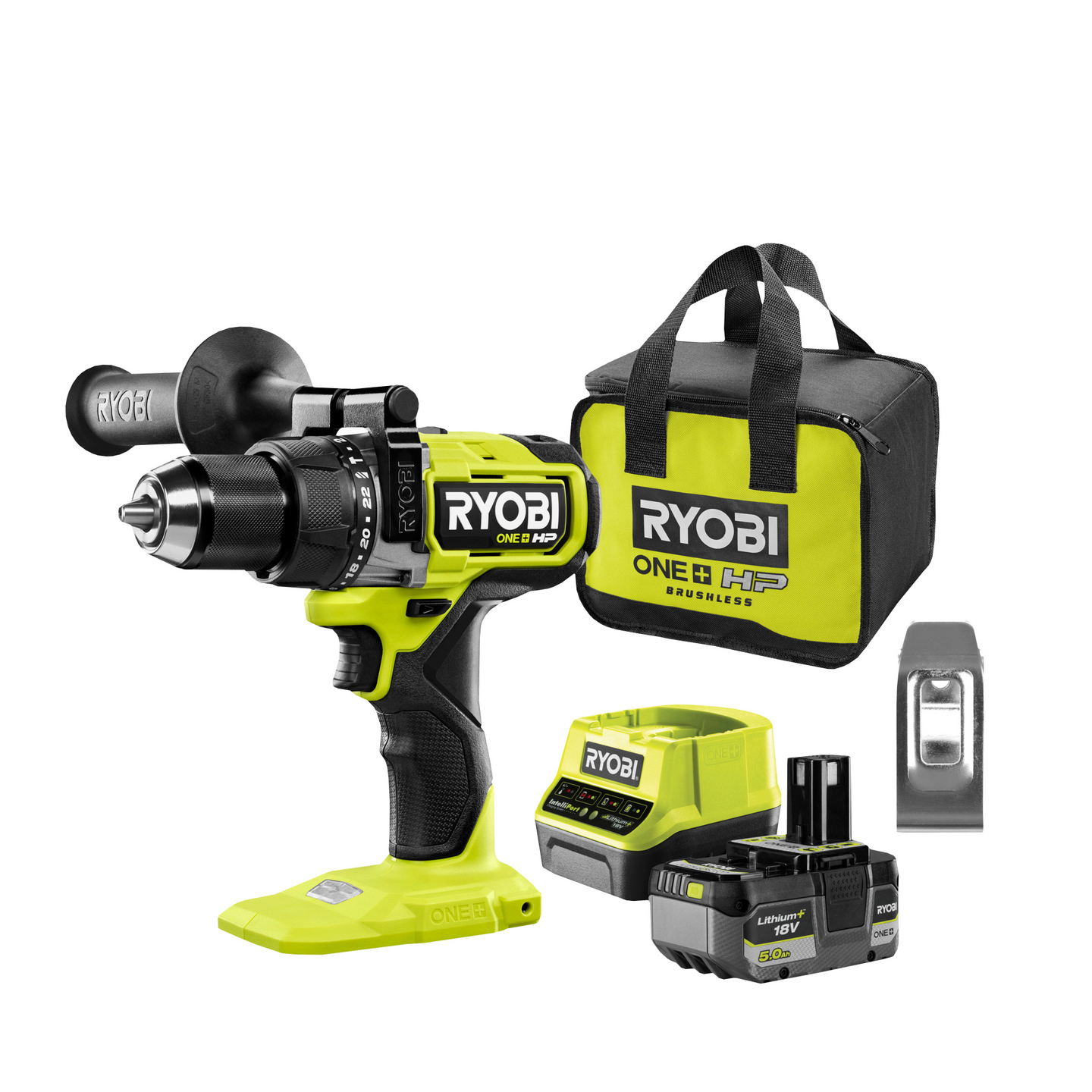 Akkuiskuporakone Ryobi RPD18X-1C50S 18V ONE+ HP 1x5,0Ah