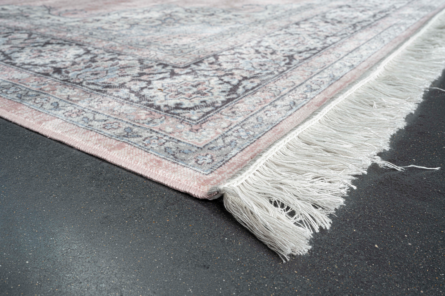 Viskoosimatto Cello Royal 80x200cm vaaleanpunainen