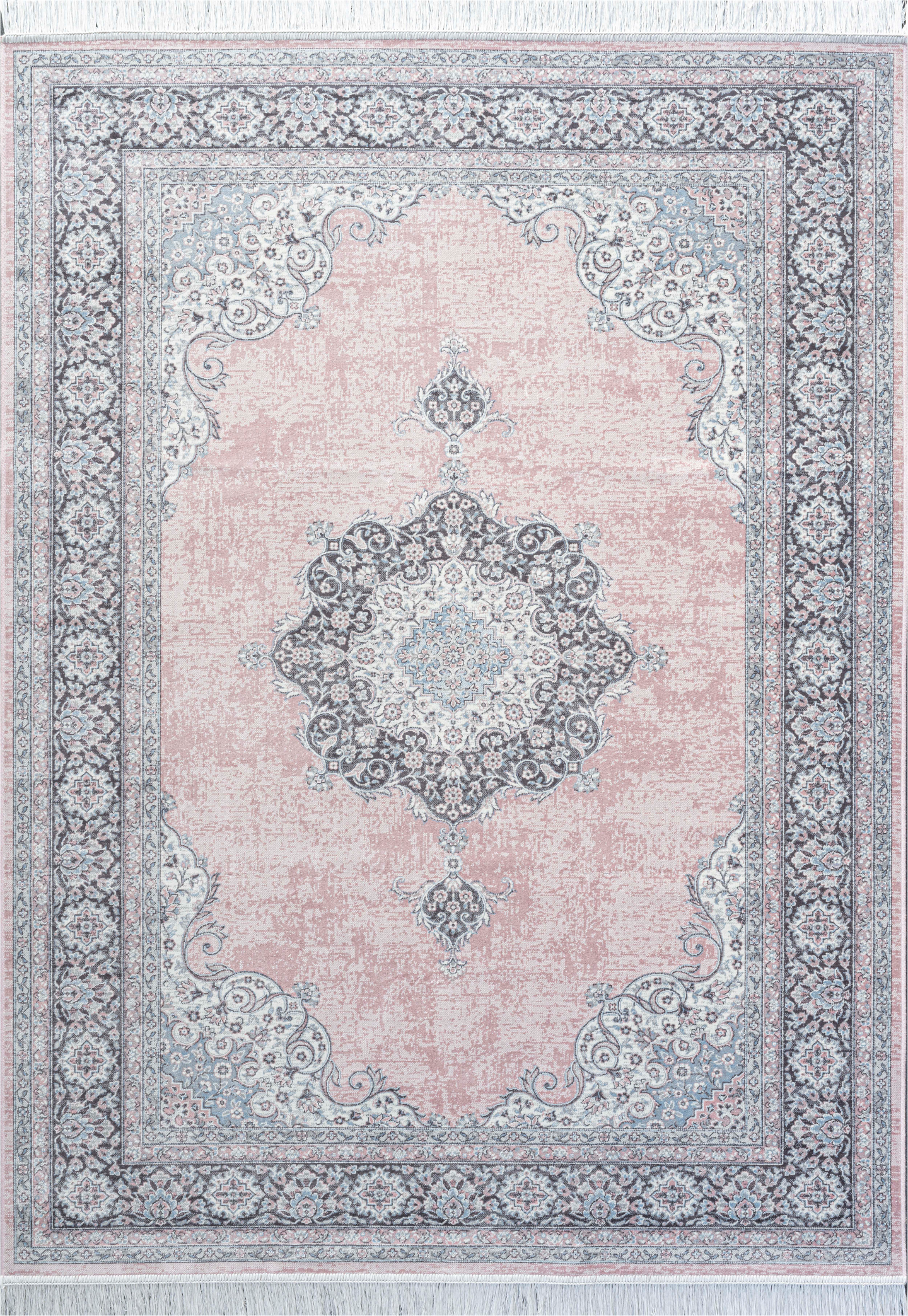 Viskoosimatto Cello Royal 160x230cm vaaleanpunainen