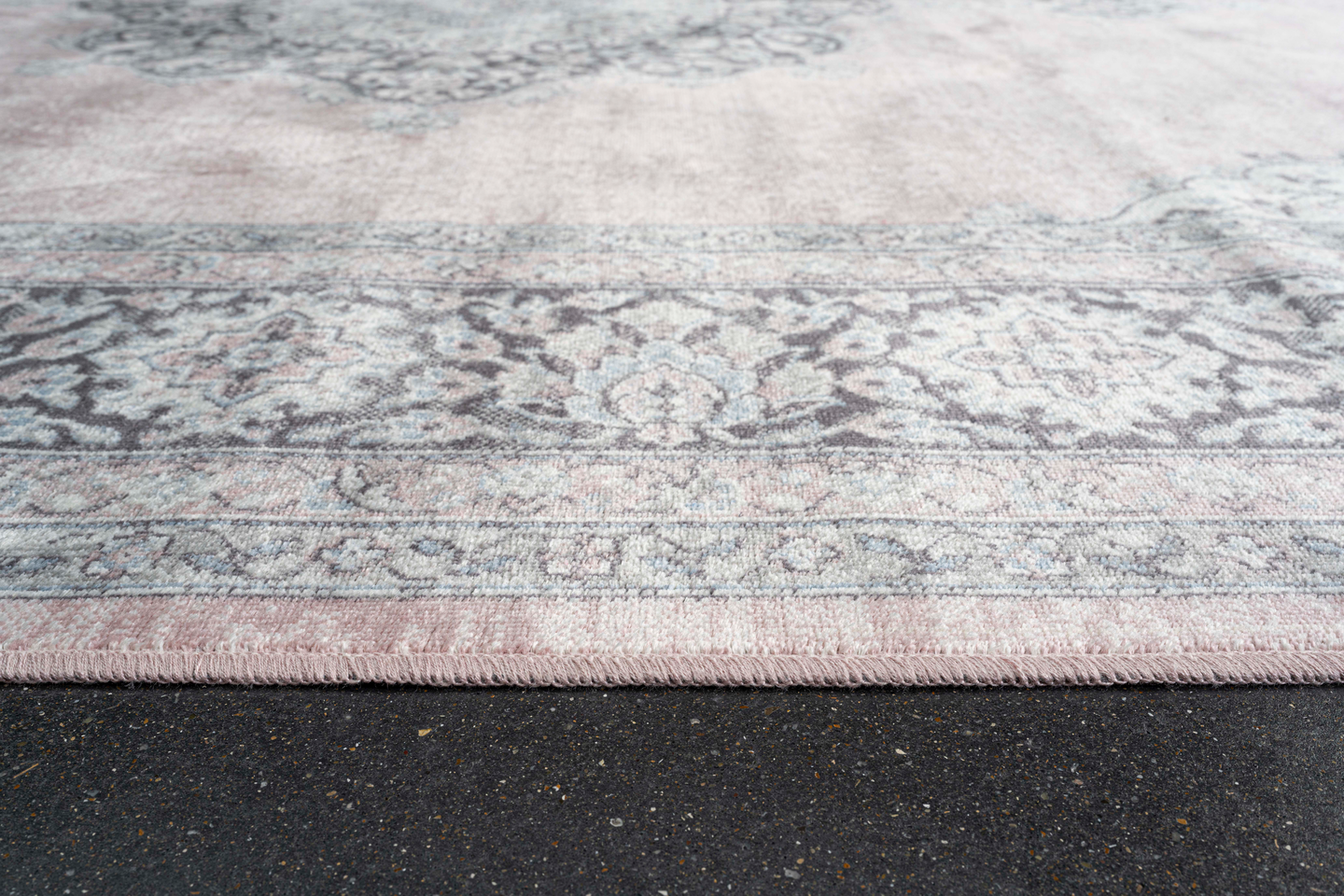 Viskoosimatto Cello Royal 195x300cm vaaleanpunainen