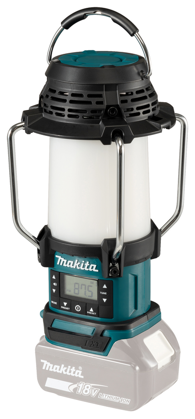 Akkuradio/akkuvalaisin Makita DMR055 18V LXT runko