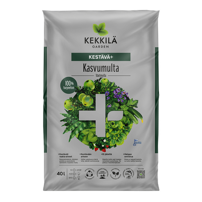 Kasvumulta Kekkilä Kestävä+ 40l turpeeton