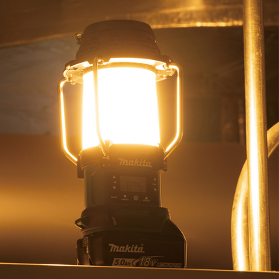 Akkuradio/akkuvalaisin Makita DMR055 18V LXT runko