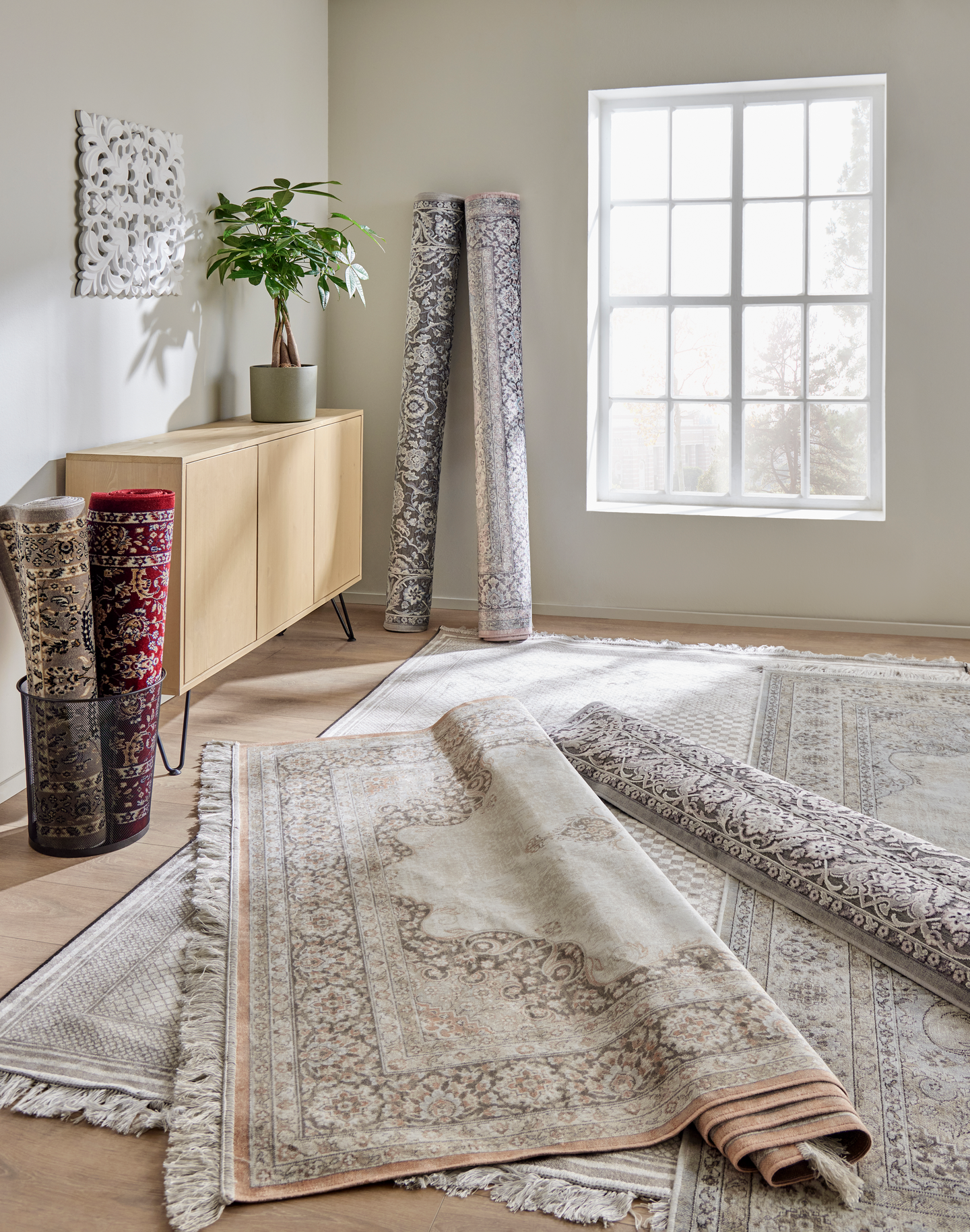 Viskoosimatto Cello Royal 160x230cm beige