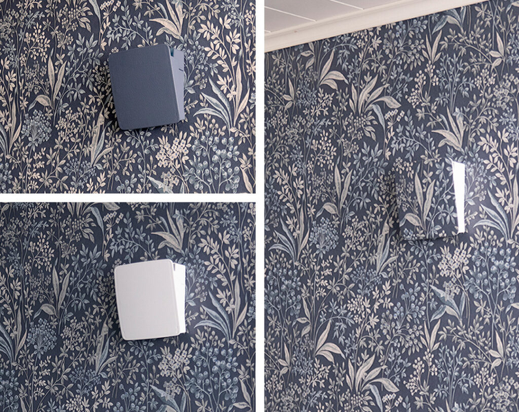 Korvausilmaventtiili VILPE Wive 100 termostaatilla valkoinen